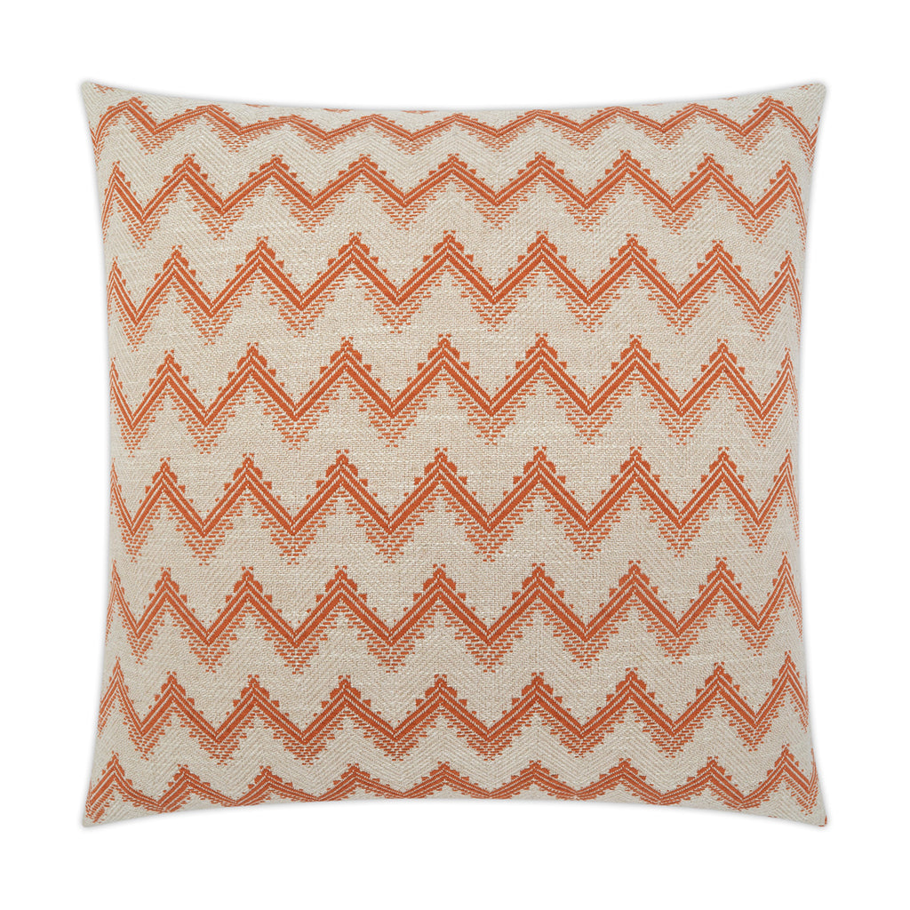Parquet Pillow - Paprika