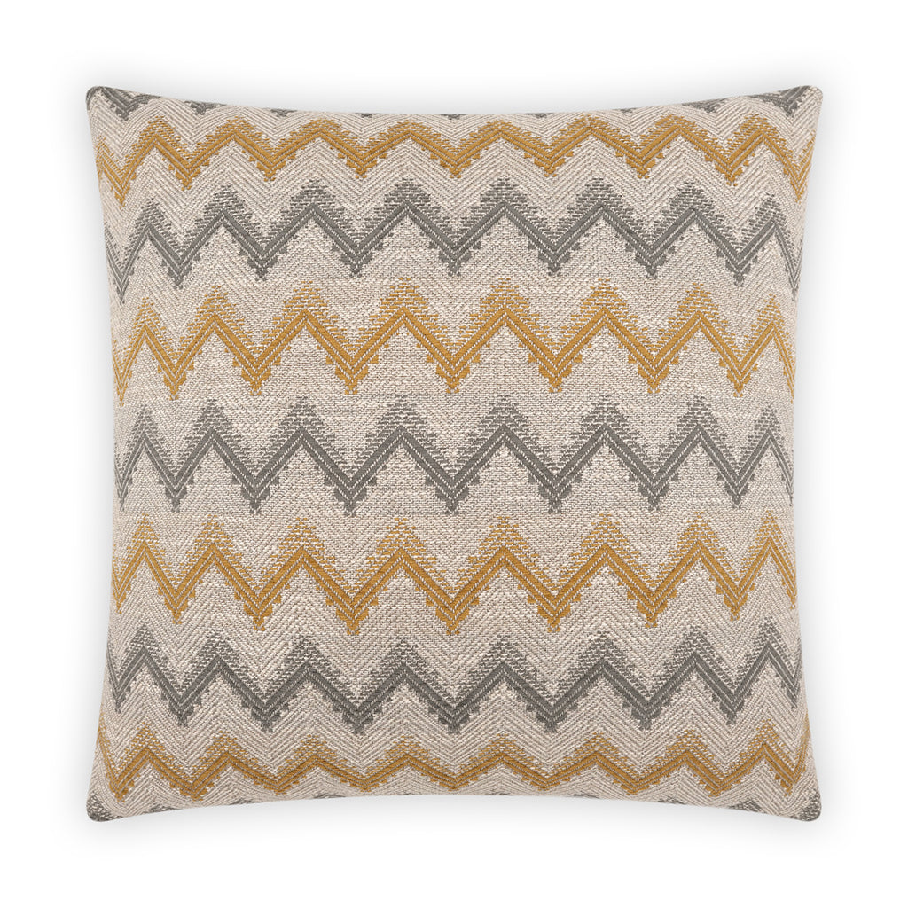 Parquet Pillow - Gold