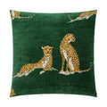 Big Iris Pillow - Emerald