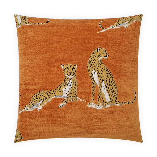 Big Iris Pillow - Marmalade