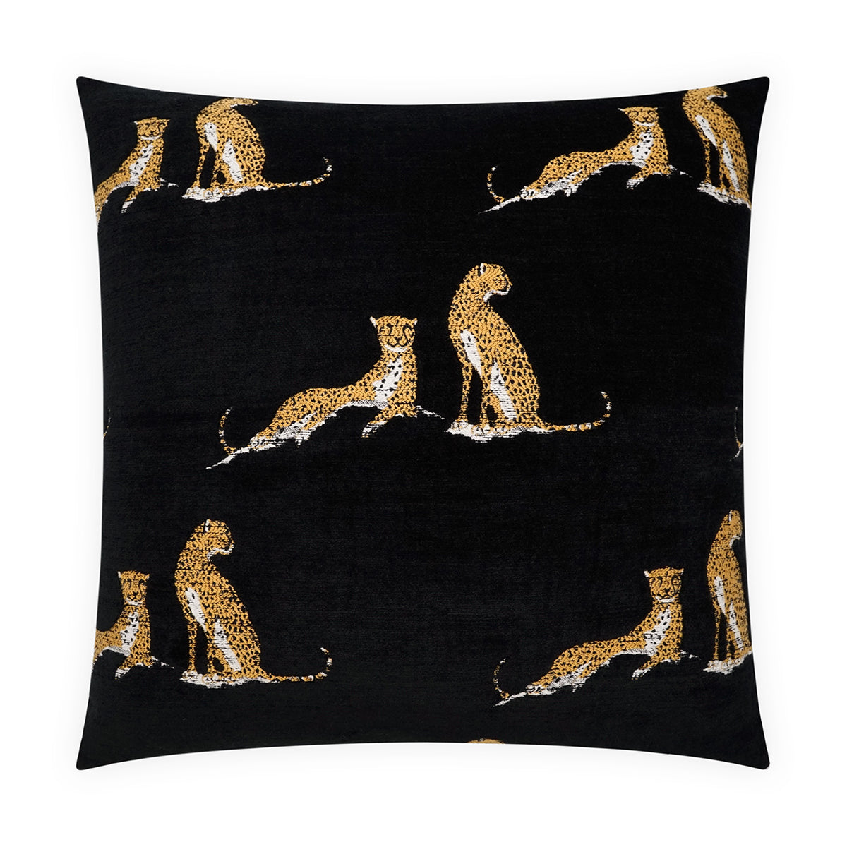 Little Iris Pillow - Black