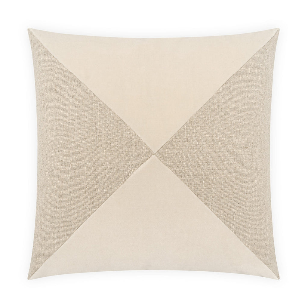 Deveraux Diamond Pillow - Vanilla