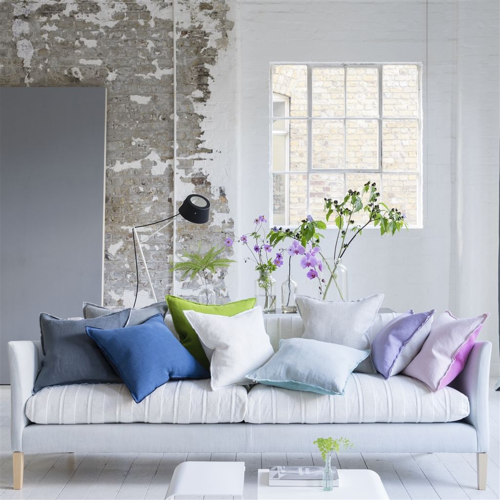 Cojín Decorativo Designers Guild Brera Lino Alabaster Lino