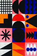 Composition 001 Rectangular Carpet