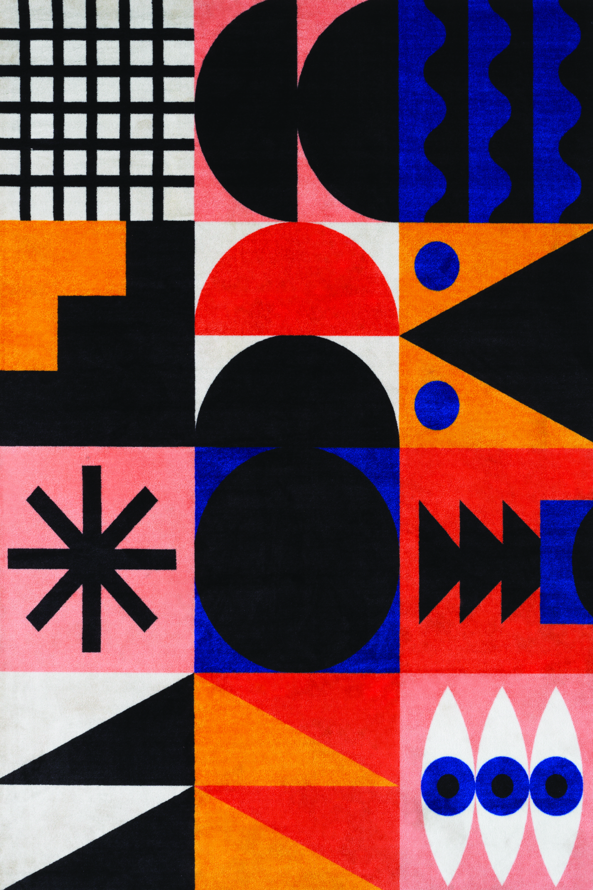 Composition 001 Rectangular Carpet