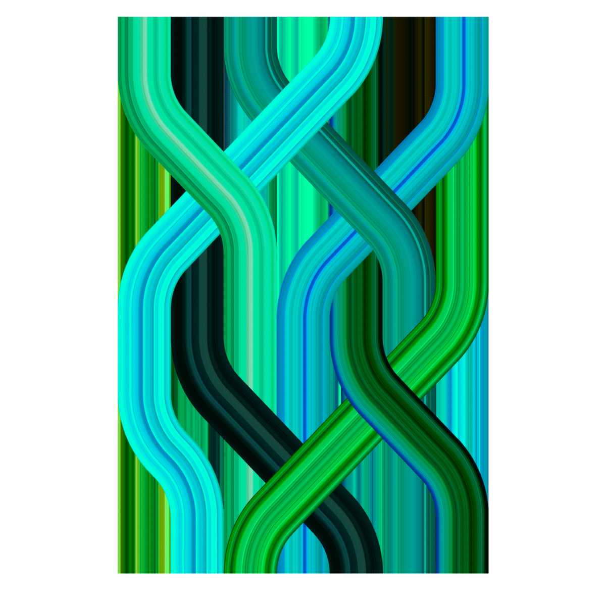 Carpet Wave Green