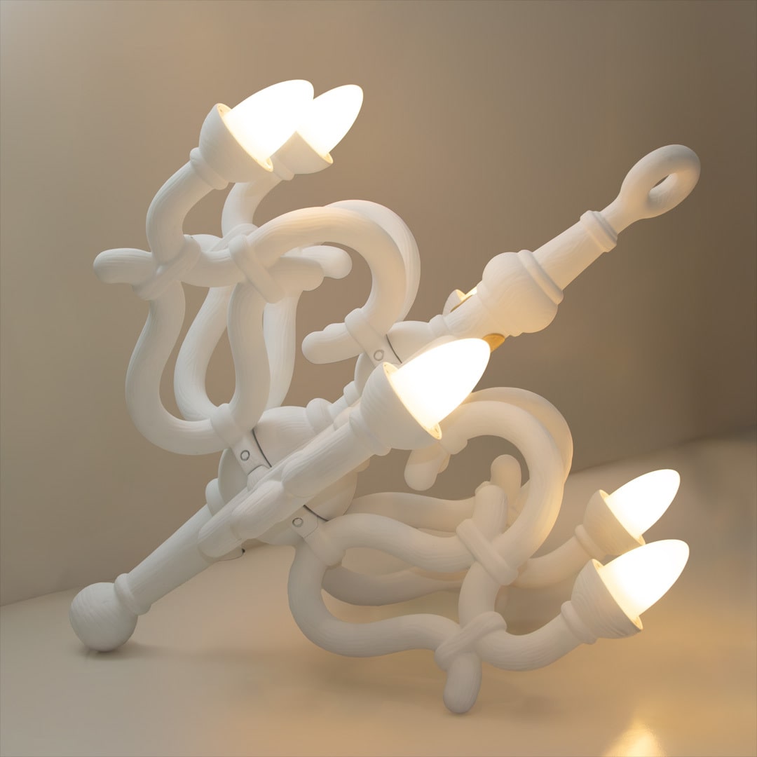 Fallen Chandelier Lamp M Indoor/Outdoor
