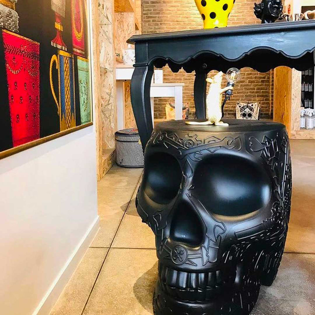 Mexico Stool & Sidetable Indoor/Outdoor