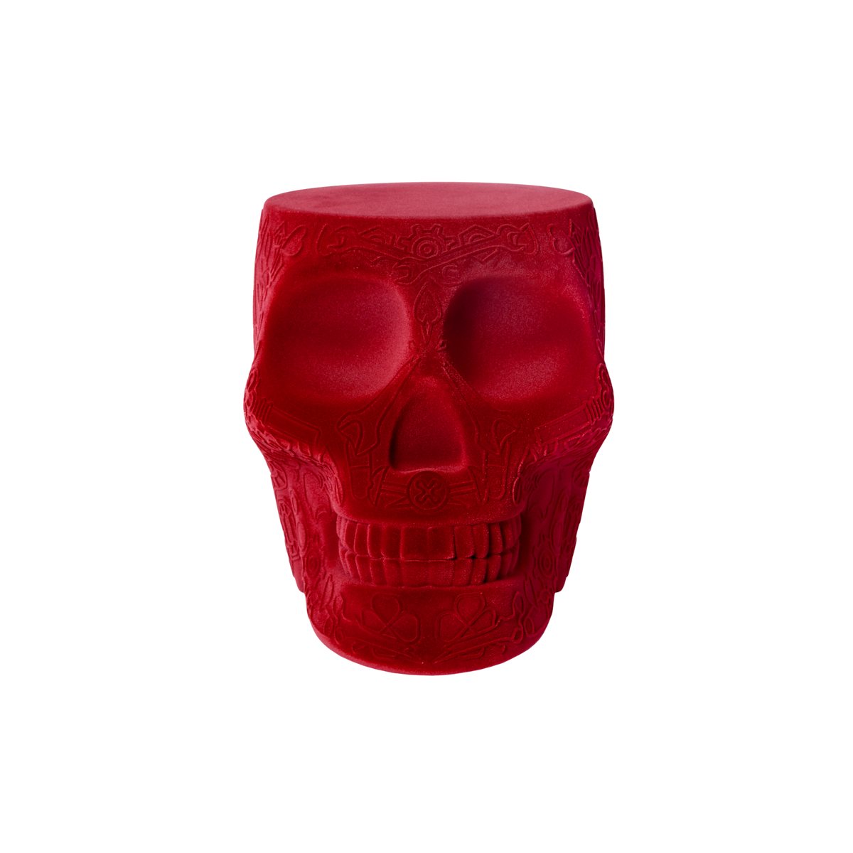 Mexico Stool & Sidetable Velvet Finish
