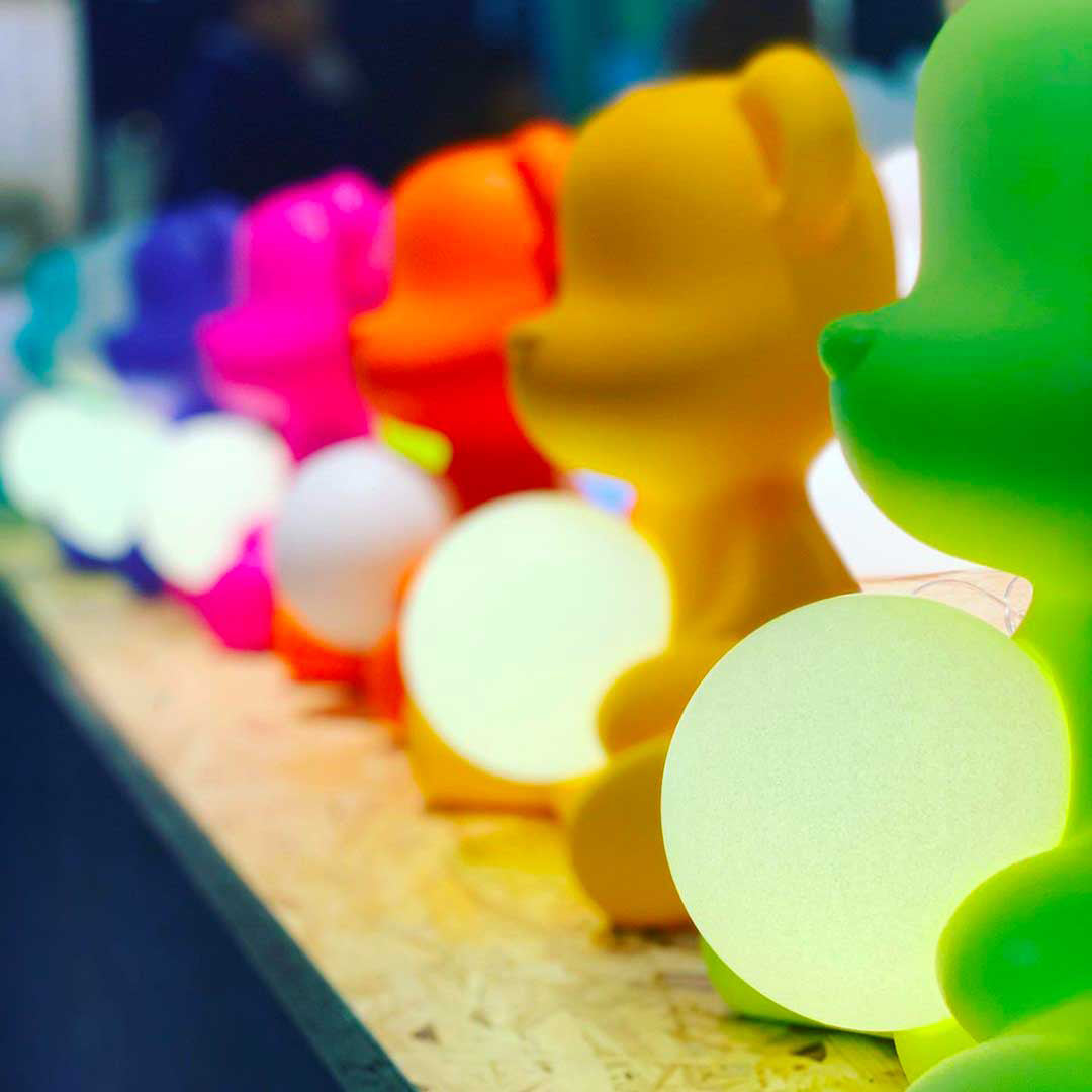 Teddy Girl LED Lamp