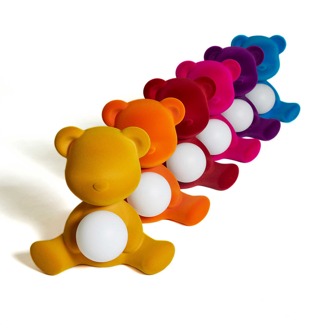 Teddy Girl LED Lamp Velvet Finish