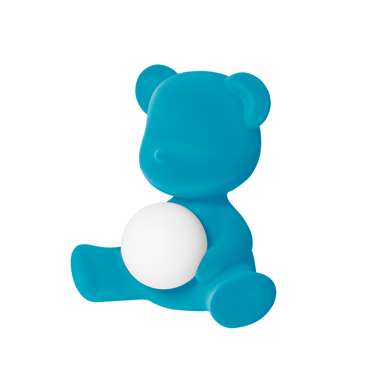 Lámpara LED Teddy Girl con acabado de terciopelo